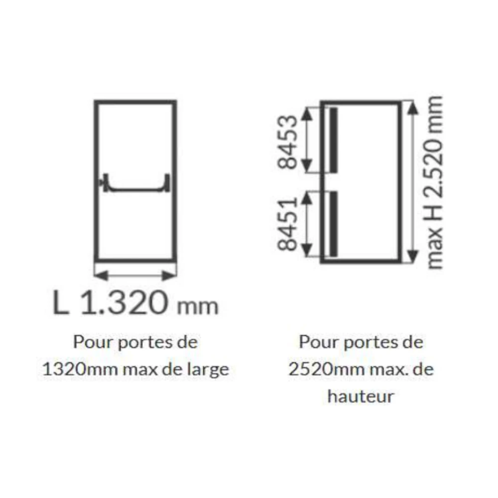 Domestic BAR 1 et 2 vantaux